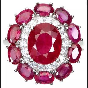 Royal Genuine Ruby Ring